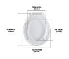 TMC - Deluxe Size - Toilet Seat with Cover
